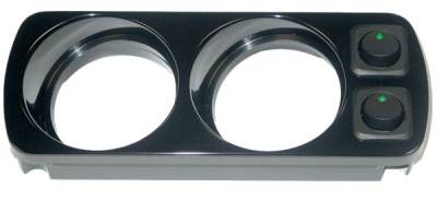 Pacific Performance Engineering - PPE 148002100 2G OH Gauge Mount Black w/Switch
