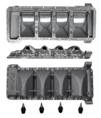 Pacific Performance Engineering - PPE 114051000 Dry Sump Pan GM 6.6L Duramax