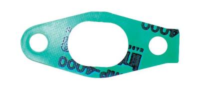 Pacific Performance Engineering - PPE 116005024 Gasket Turbo Oil Drain Lower w/oval Hole for 01-16 Duramax 6.6
