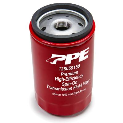 Pacific Performance Engineering - PPE 128059150 HighEfficiency Spin-On Trans Fluid Filter for 01-09 Duramax 6.6