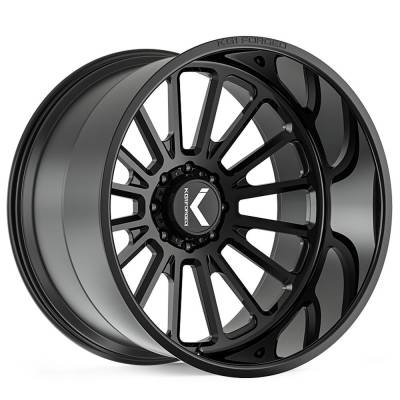 KG1 Wheels - KG1 Wheels KC010241288GB KC010 Victor 24x12 8x180 -44mm Gloss Black
