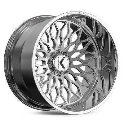 KG1 Wheels - KG1 Wheels KC088241286PS KC088 Joust 24x12 8x6.5 -44mm Polished