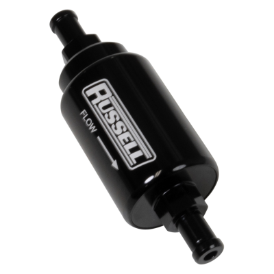 Russell - Russell 650623 5/16 Male To 5/16 Male Check Valve Barbed Black Anodized