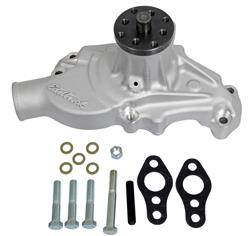 Edelbrock - Edelbrock 88820 Water Pump for Small-Block Chevy Street Rods in Satin Finish