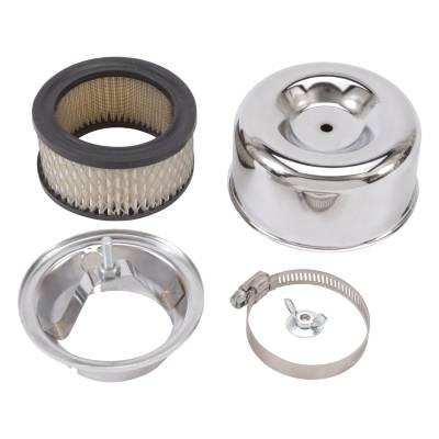 Edelbrock - Edelbrock 1202 Chrome Air Cleaner Assembly for 94 Series Carburetor 4.65"