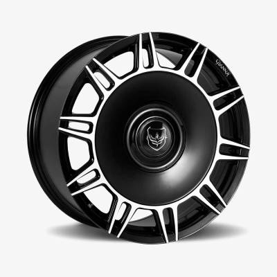 Gianna - Gianna Splendido 20x10.5 BLANK 25mm Gloss Black/Machined SPL-20105BLNK2573BMF