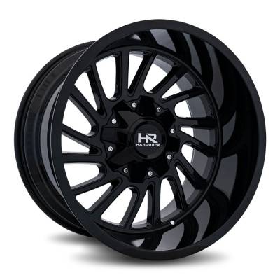 Hardrock Offroad - Hardrock H708-201252151GB H708 Overdrive 20x12 5x5.0/5.5 -51mm Black