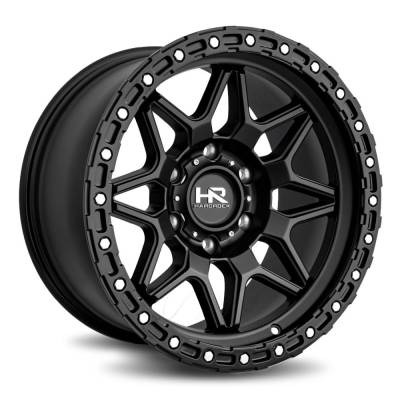 Hardrock Offroad - Hardrock Offroad H105 17x9 6x135 1mm Matte Black/Black H105-179036001BB