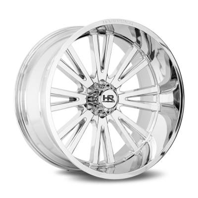 Hardrock Offroad - Hardrock Offroad H503 Spine 24x12 6x135 -44mm Chrome H503-241236144C