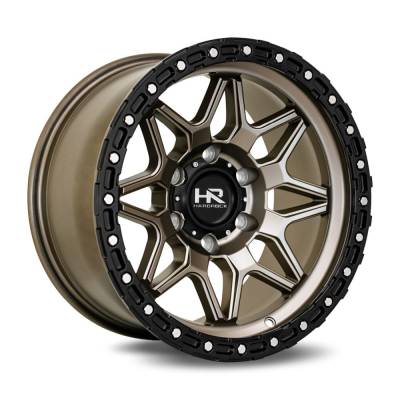 Hardrock Offroad - Hardrock Offroad H105 17x9 6x135 -12mm Matte Bronze/Black H105-179036112BR