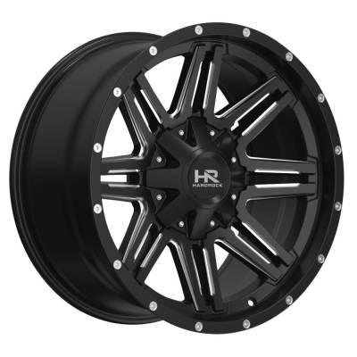 Hardrock Offroad - Hardrock Offroad H715 Warrior 20x10 6x135/5.5 -19mm Black H715-201037119GBM