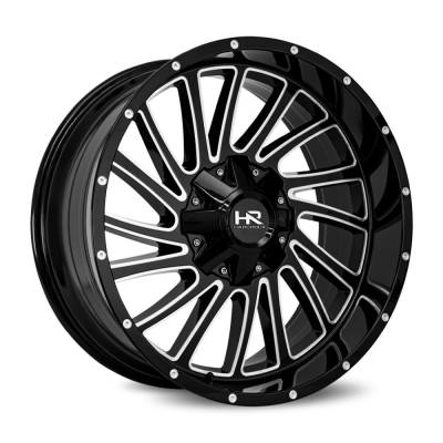 Hardrock Offroad - Hardrock Offroad H708 Overdrive 20x9 5x150/5.5 0mm Black H708-209097000GBM