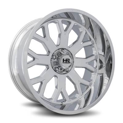 Hardrock Offroad - Hardrock Offroad H504 Slammer 22x12 5x150 -44mm Chrome H504-221250144C