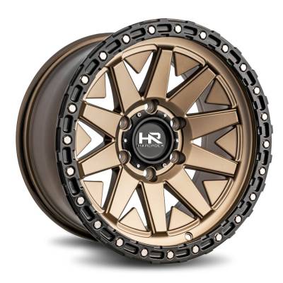 Hardrock Offroad - Hardrock Offroad H106 17x9 5x5.0 -12mm Matte Bronze/Black H106-179073112BR