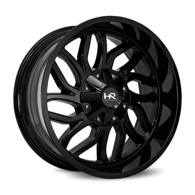 Hardrock Offroad - Hardrock Offroad H707 Destroyer 22x10 8x170 -25mm Gloss Black H707-221070125GB