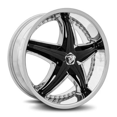 Diablo Wheels - Diablo Wheels REF-2085D403573 Reflection 20x8.5 5x4.5 5x120 35mm Chrome