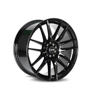 DRW - DRW D22 17x7.5 4x100/4.5 38mm Gloss Black D22-17758H3873B
