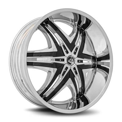 Diablo Wheels - Diablo Wheels DE-261BLNK3078L DE Elite 26x10 BLANK 30mm Chrome