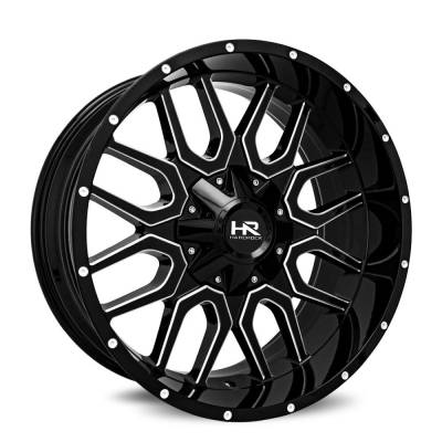 Hardrock Offroad - Hardrock Offroad H709 Commander 22x10 6x135/5.5 -25mm Black H709-221037125GBM