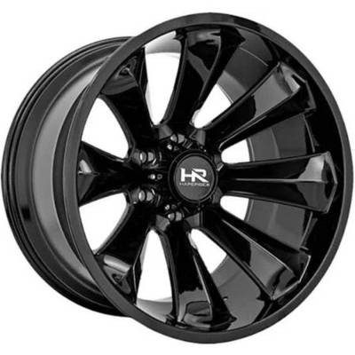 Hardrock Offroad - Hardrock Offroad H506 Xplosive 22x12 6x5.5 -51mm Gloss Black H506-221283151GB