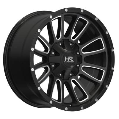 Hardrock Offroad - Hardrock Offroad H717 Tactical 20x10 5x5.0 5x5.5 -19mm Black H717-201052119GBM