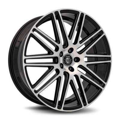 Curva Concepts - Curva Concepts C50 22x10.5 5x4.5 40mm Black/Machined C50-221051144073BMF