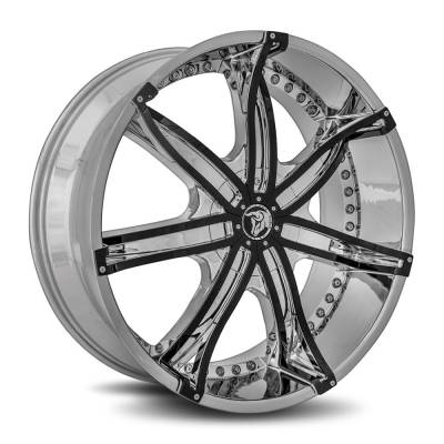 Diablo Wheels - Diablo Wheels DNA 24x10 6x5.5 35mm Chrome DNA-24161393573