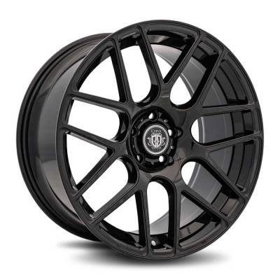 Curva Concepts - Curva Concepts C7 18x9 5x120 35mm Gloss Black C7-18901203572BLK