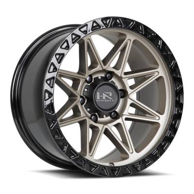 Hardrock Offroad - Hardrock Offroad H109 17x9 6x135 -12mm Matte Bronze/Black H109-179036112BR