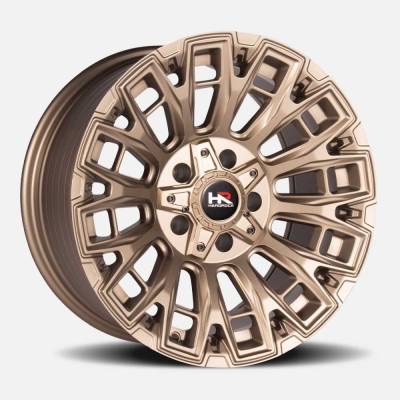 Hardrock Offroad - Hardrock Offroad H110 17x9 5x5.0 -12mm Satin Bronze H110-179073112BR