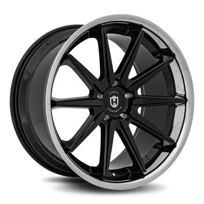 Curva Concepts - Curva Concepts C24-201051143573BSCL C24 20x10.5 5x4.5 35mm Gloss Black/Chrome