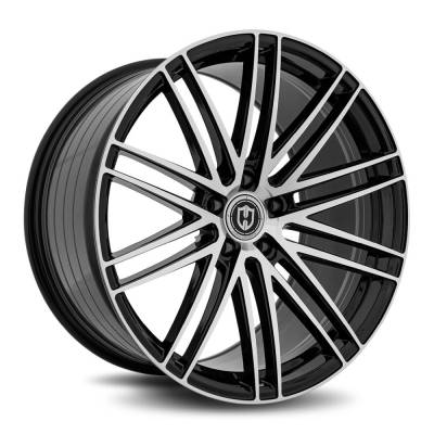 Curva Concepts - Curva Concepts CFF50 20x10.5 5x4.5 35mm Black/Machined CFF50-201051143573BMF