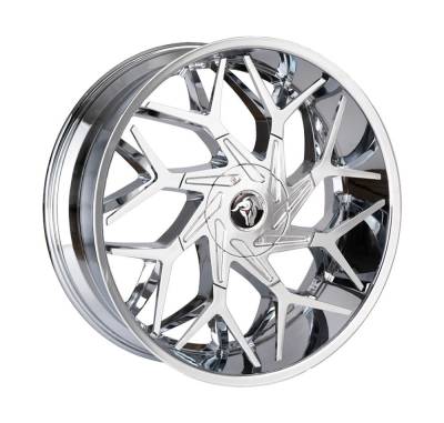 Diablo Wheels - Diablo Wheels Magneeto 26x10 BLANK 15mm Chrome MAG-261BLNK1578