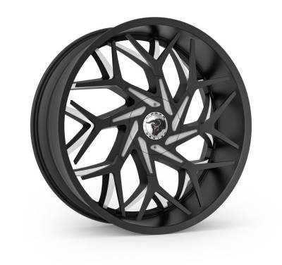 Diablo Wheels - Diablo Wheels Magneeto 26x10 BLANK 15mm Gloss Black MAG-261BLNK1578B