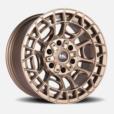 Hardrock Offroad - Hardrock Offroad H111 17x9 5x5.0 1mm Satin Bronze H111-179073001BR