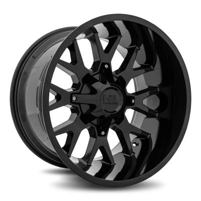 Hardrock Offroad - Hardrock Offroad H700 Affliction 20x12 6x135/5.5 -44mm Black H700-201237144GB