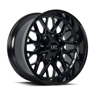 Hardrock Offroad - Hardrock Offroad H714 Bomber 20x10 5x150/5.5 -19mm Gloss Black H714-201097119GB