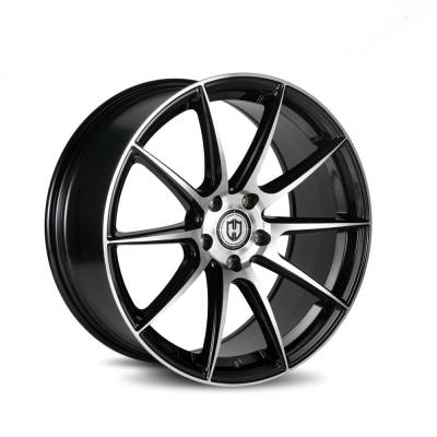 Curva Concepts - Curva Concepts CFF72 19x8.5 5x4.5 35mm Black/Machined CFF72-19851143573BMF