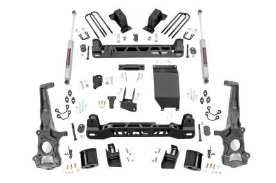 Rough Country Suspension Systems - Rough Country 46830 6" Suspension Lift Kit for 24-25 Ford Ranger 4WD