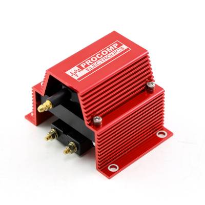 Speedmaster - Speedmaster PCE382.1007.01 Universal 12V External Male E-Core Ignition Coil Red