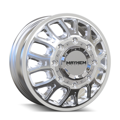 Mayhem - Mayhem 8107D-7679FP Cogent DUALLY FRT 8107D 17x6.5 8x210 125mm 154.2mm Polished