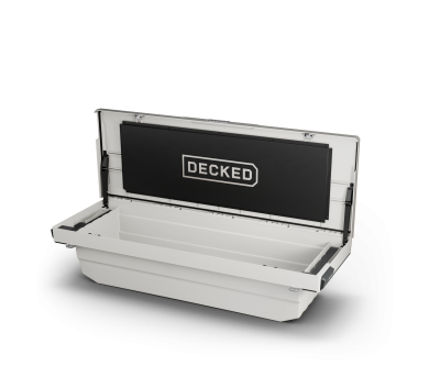DECKED - DECKED DTB2-WHT Truck Tool Box for Full-Size White