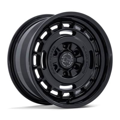 Black Rhino Hard Alloys - Black Rhino Wheels BR600 VAGABOND 17x8 6x130 32mm Black/Black BR600MB17803832