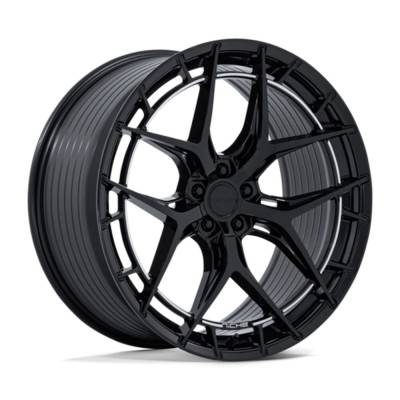 Niche 1PC - Niche Wheels NC286 RIVIERA 20x10.5 5x4.5 40mm Gloss Black NC286BX20051240
