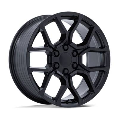 Performance Replicas - Performance Replicas PR233 22x9 6x5.5 28mm Satin Black PR233MX22906128