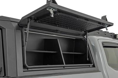 Rough Country Suspension Systems - Rough Country 734065 RH Modular Truck Bed Cap Bin-Blackfor 16-23 Tacoma 5' Bed