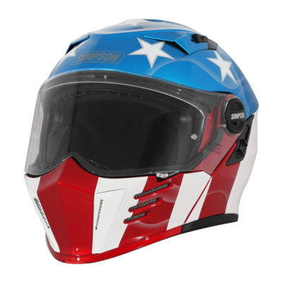 Simpson Motorcycle - Simpson Motorcycle M59GLORY2X Mod Bandit 2X-Large Motorcycle Helmet Future Glory