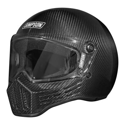 Simpson Motorcycle - Simpson Motorcycle M30C2X M30 Bandit 2X-Large Motorcycle Helmet Carbon Fiber