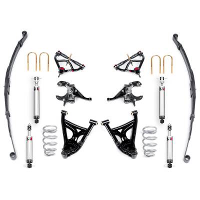 QA1 - QA1 DK02-GMS1 Level 2 Drag Kit for 82-03 S10 2WD 2-4"/3" Drop
