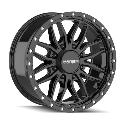 Mayhem - Mayhem 8310-2978GB VECTOR 20x9 8-180 18mm 124.1mm Gloss Black